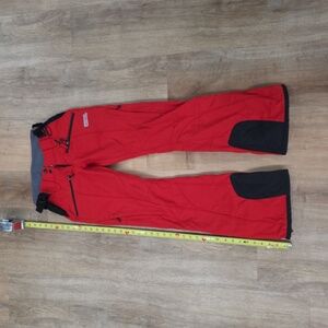Women's Red Ski Pants